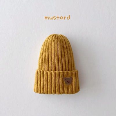 가을 겨울 어린이 튼튼한 색상 넥타이 모자 어린이 소녀 소년 10x9.5cm 모자