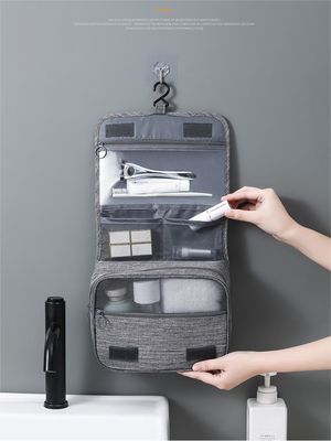 지퍼 닫기 여행 방수 남성 화장품 보관 가방 가동 중 스타일리시 남성