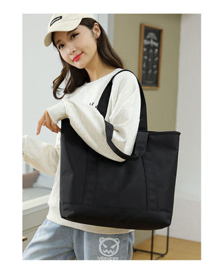 캔버스 클러치 토테 가방 주머니와 지퍼