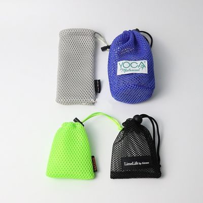 커스터마이즈 된 색상 둥근 바닥 미니 드래그 스트링 가방 헤드폰 및 데이터 케이블 저장