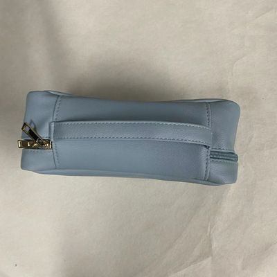 패션 대형 메이크업 가방 방수 가죽 화장품 가방 큰 평면 휴대용 내부 주머니 여성용 맞춤 화장품 가방
