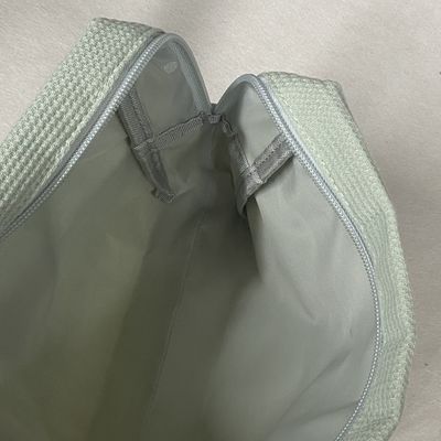 최신 패션 스타일 여성을위한 사용자 지정 개인 로고 코드루오이 줄무늬 메이크업 가방