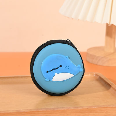 패턴 유형 다른 원형 2d 3d 동전 USB 라인 귀 전화 PVC 에바 조직 가방