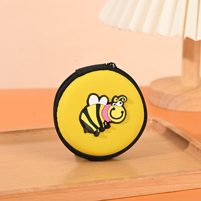 패턴 유형 다른 원형 2d 3d 동전 USB 라인 귀 전화 PVC 에바 조직 가방
