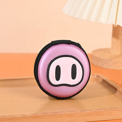 패턴 유형 다른 원형 2d 3d 동전 USB 라인 귀 전화 PVC 에바 조직 가방