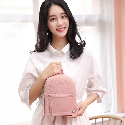 가벼운 소프트백 여성 여행 어깨 가방 내구성 PU 가죽 재료