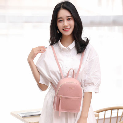 가벼운 소프트백 여성 여행 어깨 가방 내구성 PU 가죽 재료