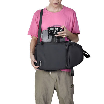 DSLR 카메라 렌즈 및 액세서리용 맞춤형 로고 휴대용 방수 카메라 배낭