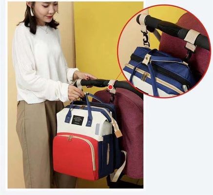 여행용 기저귀 배낭 물 막아주는 아기 접이식 기숙사 침대