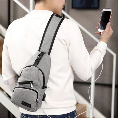 OEM ODM 수용 가능한 Fanshion 달리기 스포츠 허리 가방 남성 휴대용 가슴 어깨 가방