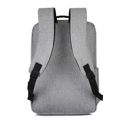 검은색 사용자 지정 로고 유니섹스 에르고노믹스 반 도난 스마트 나일론 노트북 배낭 USB