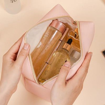 비건 가죽 화장품 가방, 여행용 및 화장품용