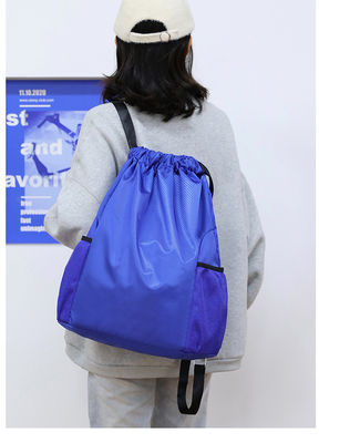 맞춤형 로고 학교 가방 수락 드래그 스트링 헬스장 여행 등낭 해변 수영