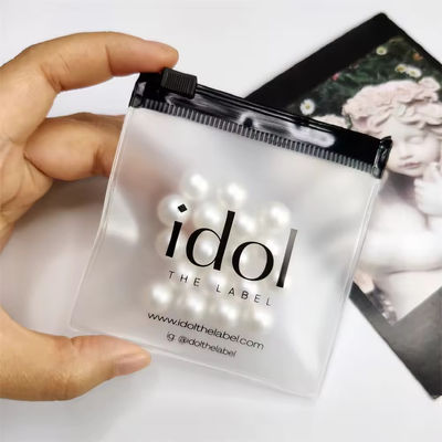 투명한 사용자 지정 로고 플라스틱 Ziplock 보석 가방