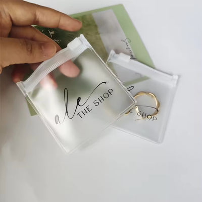 투명한 사용자 지정 로고 플라스틱 Ziplock 보석 가방