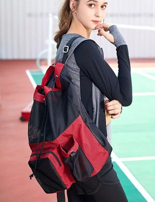 허용되는 OEM/ODM Bow Pattern Mesh 체육관 배낭 수영장 해변 요가 작업 장비