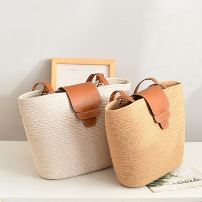용납 OEM/ODM 맞춤형 색상 여름 여행용 여성 빨대 해변 가방