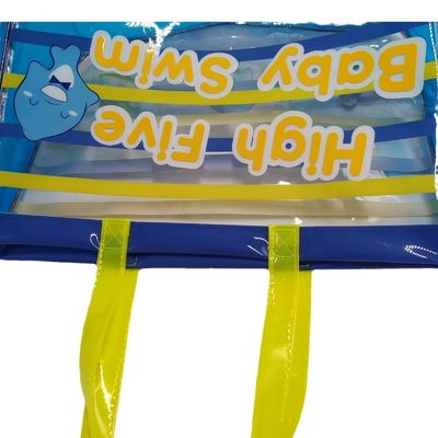 2024 대용량 PVC 투명 투명한 투테 해변 가방 일상 생활 필수품