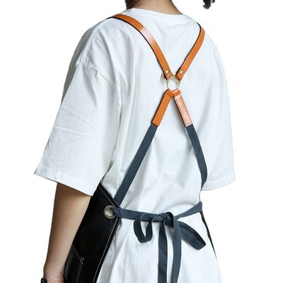 레스토랑 바 내구성 가죽 BBQ 가발 작업 도구 가발 디자인 및 사용자 지정 로고