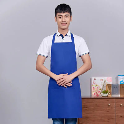 Custom Logo Printed Green Linen Women Cotton Apron With Logo 최신 패션 스타일