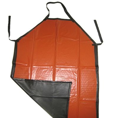 손으로 만든 가죽 사용자 지정 로고 인쇄 가발 열 저항 BBQ 작업 도구 남성 가발