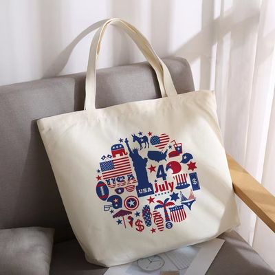 프로모션 커스텀 어깨 내구성 면화 캔버스 쇼핑 토트백 대용량