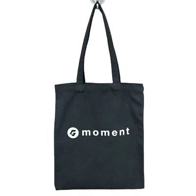 사용자 지정 재활용 크기 재사용 광고 가방 광고용 검은 머슬린 천
