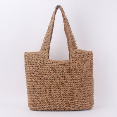 OEM/ODM Summer Raffia Straw Tote Bag for Recycled Beach Bag 용납 가능한 하계 라피아 빨대 바지