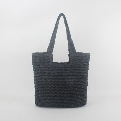OEM/ODM Summer Raffia Straw Tote Bag for Recycled Beach Bag 용납 가능한 하계 라피아 빨대 바지