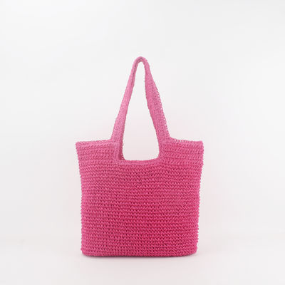 OEM/ODM Summer Raffia Straw Tote Bag for Recycled Beach Bag 용납 가능한 하계 라피아 빨대 바지