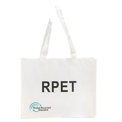 커스터마이즈 된 RPET 재활용 토트 가방