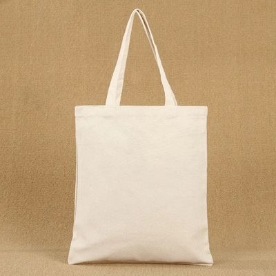 낮은 MOQ 환경 친화적인 쇼핑 가방 비어있는 평면 캔버스 면 토트 가방 사용자 지정 로고