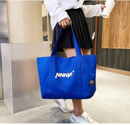 사용자 지정 인쇄 된 로고 사용자 지정 친환경 해변 토테 가방