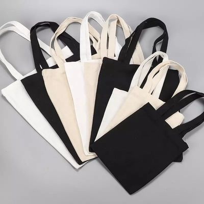 용납 OEM/ODM 맞춤형 편지 패턴 식료품 쇼핑을위한 캔버스 직물 토트 가방