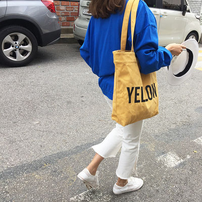 선물 주문 인쇄 된 로고 재사용 할 수 있는 쇼핑 토트 가방 용 목화 캔버스 가방