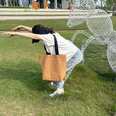 듀폰 종이 쇼핑 가방 물 막고 씻을 수 있는 소재로 맞춤 색상