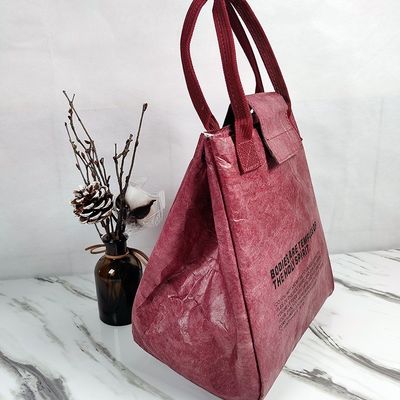 맞춤형 디자인 대용량 Tyvek Dupont 종이 단열 점심 상자 가방