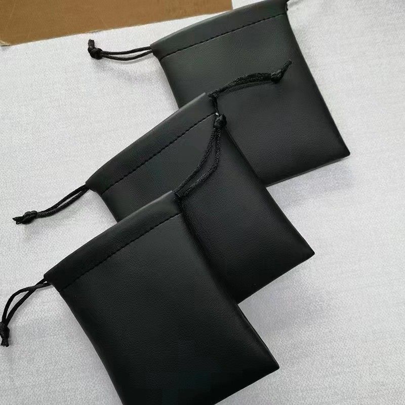 OEM/ODM 용납 주문형 PU 가죽 먼지 드래싱 스트링 가방 보석 조직