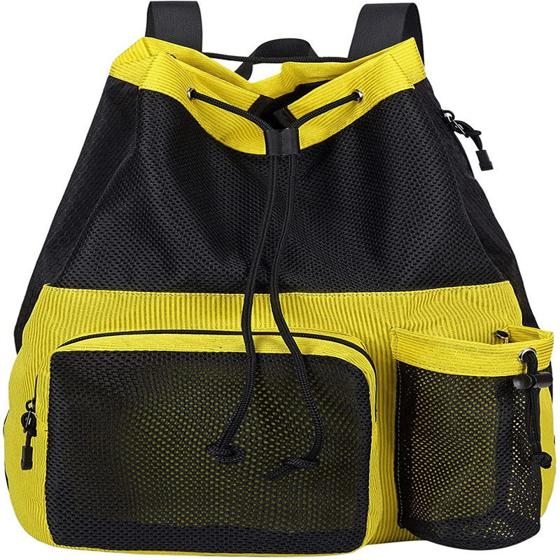 허용되는 OEM/ODM Bow Pattern Mesh 체육관 배낭 수영장 해변 요가 작업 장비
